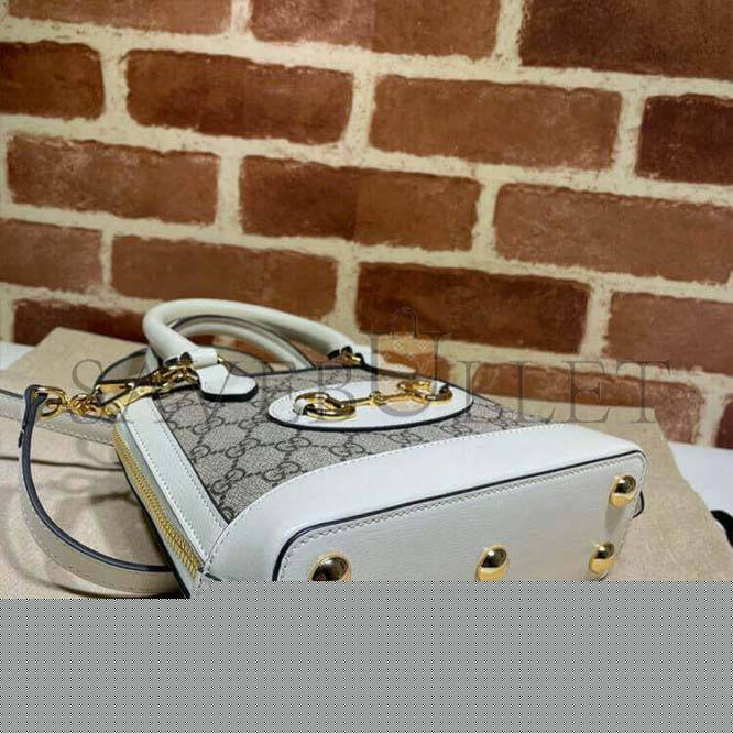 G*u*i horsebit 1955 mini top handle bag 640716 (20*19.5*7.5cm)